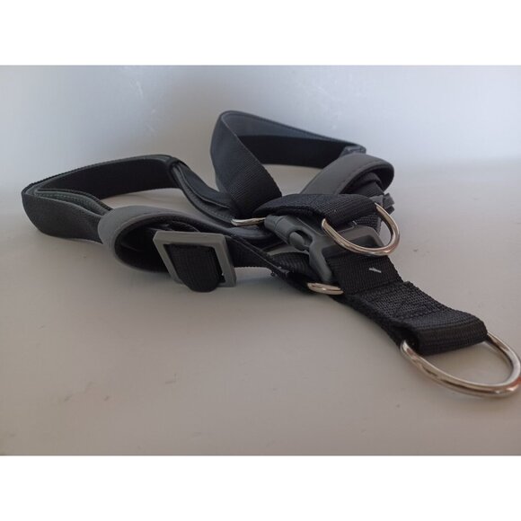 VibrantLife  XL Padded Comfort Step-In Harness For Dogs Chest Girth 32-42" Black - Picture 4 of 12
